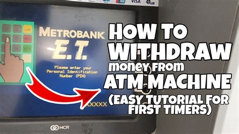 Metrobank Money Withdrawal Tutorial Paano Magwithdraw Sa Metrobank