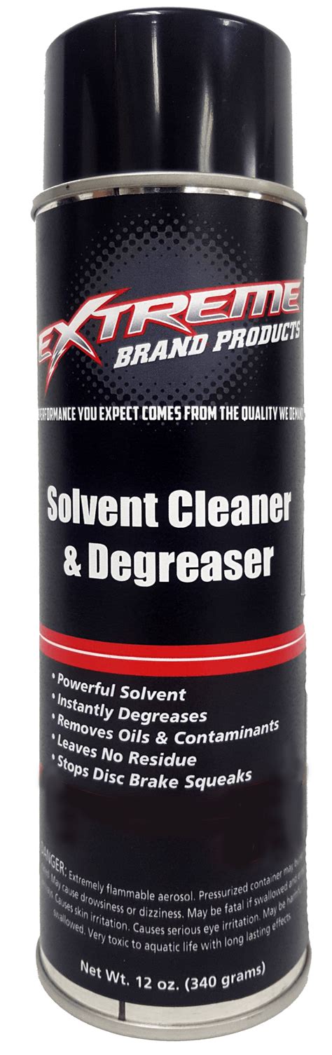 Solvent Cleaner And Degreaser Extreme Brand Products