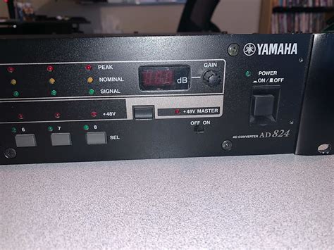 Yamaha Ad 824 Black W Adat Interface Card Reverb