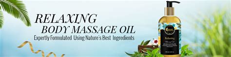 Buy Oriental Botanics Relaxing Body Massage Oil For Pain Relief Online