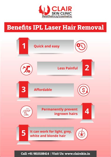 Best Ipl Laser Hair Removal Benefits And Price In India Clair Skin Clinic