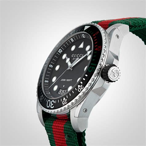 Gucci Dive 44mm Mens Watch Ya136209 Watches Of Switzerland Uk