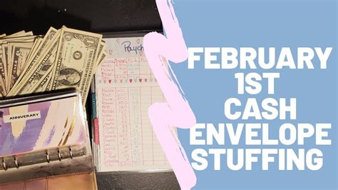 Depending on the amount of free time they have available and their ambition. CASH ENVELOPE STUFFING|| FEBRUARY 2020 ||WEEK 1 - YouTube