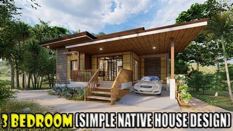 Amakan Native House Design 3 Bedroom 11x12m Elevated Modern