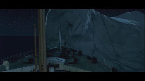 titanic full iceberg scene uncut youtube