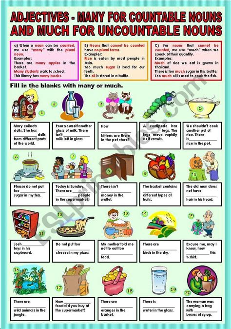 Countable And Uncountable Nouns Images Countable X Uncountable Nouns