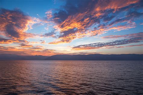 3840x2560 Clouds Nature Ocean Sea Seascape Sky Sun Sunrise