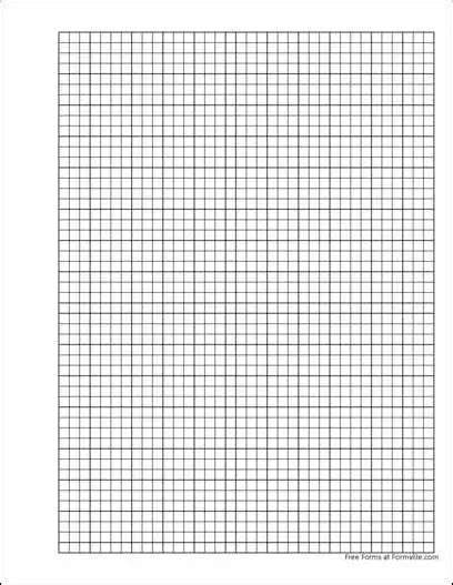 Free Punchable Graph Paper 5 Millimeter Solid Black From Formville