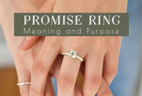 promise ring meaning and purpose what is a promise ring