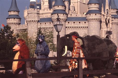Florida Memory Jungle Book Characters On Parade In Front Of The