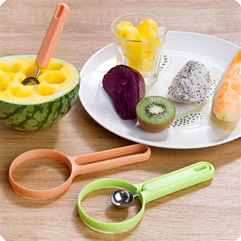 1set Novelty Avocado Kiwi Fruit Peelers Cutter Remover Corers Household