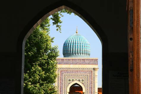 Complex Of Imam Al Bukhari Samarkand Uzbekistan