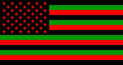 In cmyk, yellow green contains 25% cyan , 0% magenta , 76% yellow , and 20% black. In Living Color: Juneteenth Flag