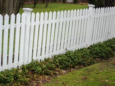 White Wood Picket Fencing Wood Picket Fence White Picket Fence