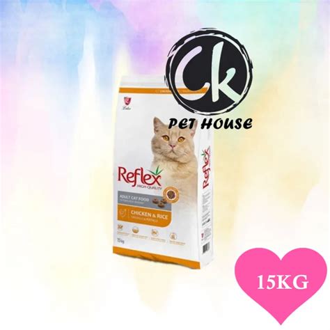 Reflex Adult Chicken And Rice Cat Food 15kg Lazada