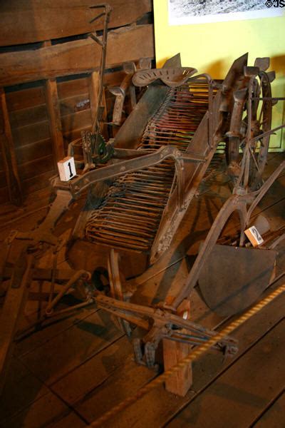 Dowden Potato Digger Made In Iowa At Communal Agricultural Museum