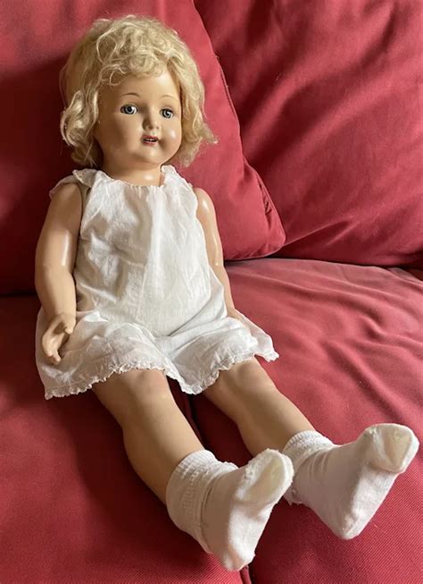 sweet large effanbee rosemary composition doll 25 plus outfit and ruby lane