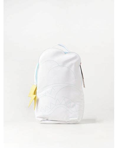 White Sprayground Backpacks For Men Lyst
