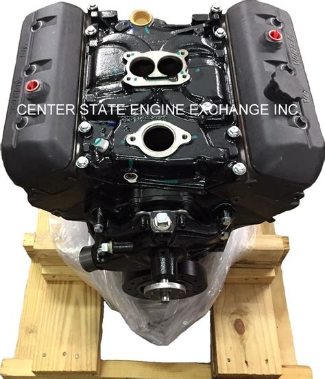 Reman Gm 43l V6 Vortec Marine Engine W 2bbl Intake Replaces Merc