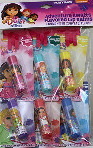 Dora And Friends Adventure Awaits Flavored Lip Balms Party Pack In 6