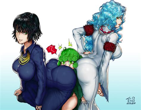 Tatsumaki In Trouble By Thegoldensmurf Hentai Foundry