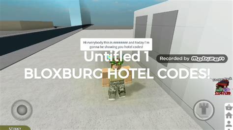 Roblox Bloxburg Hotel Codes Youtube