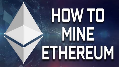 Ethereum mining in 2020 is available in different ways: How To Mine Ethereum (Very Easy) (2021) - YouTube