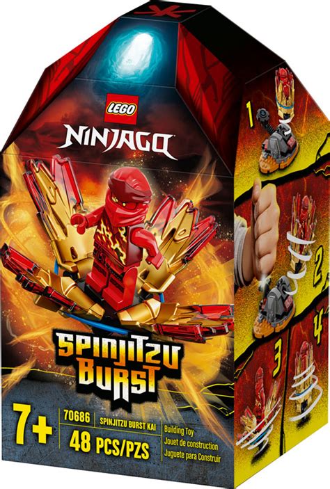Lego Ninjago Spinjitzu Burst Kai 70686 Lego