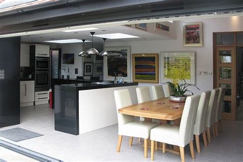 Designing the perfect open plan kitchen. Bi fold doors | Open plan kitchen diner, New kitchen ...