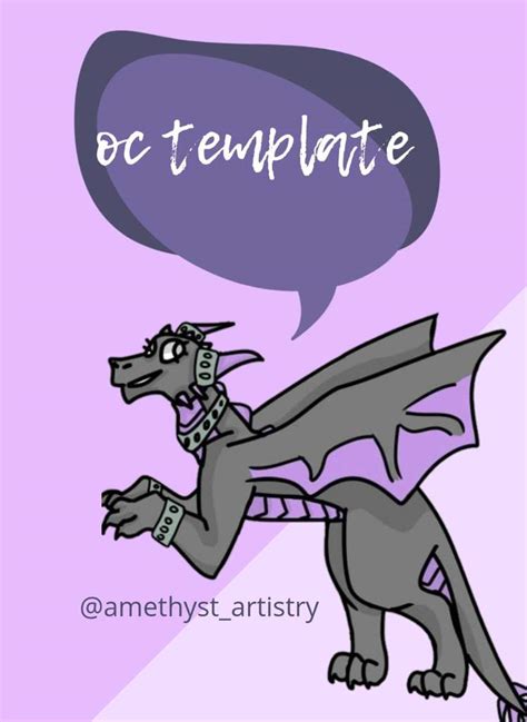 Simple Oc Template Wiki Dragon Roleplay Amino Amino