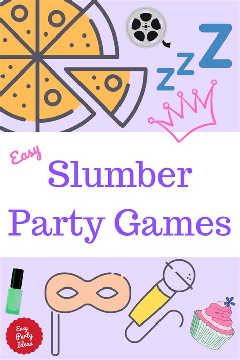 Sleepover Boxed Party Fun Sleepover Party Tween Girls Sleepover Sleepover Games
