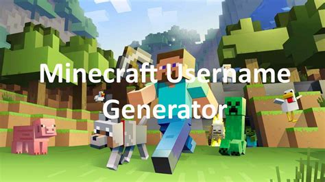 Minecraft Gamer Name Generator Best Games Walkthrough