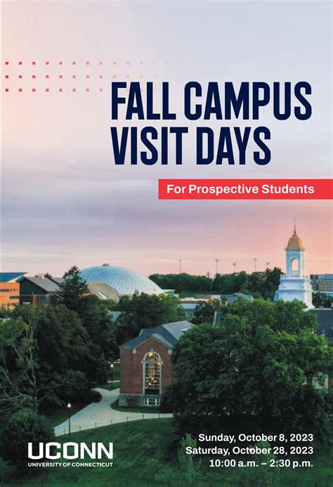 2023 Fall Campus Visit Days Brochure by UConn Undergraduate Admissions