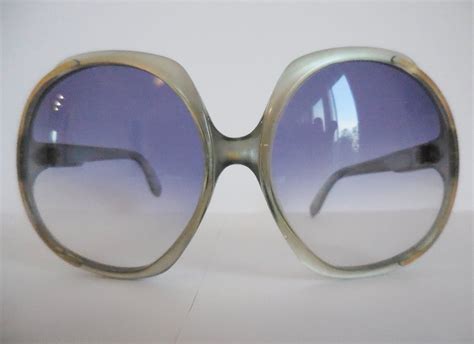 Oversized Vintage Sunglasses 70s Sunglasses Etsy Sunglasses
