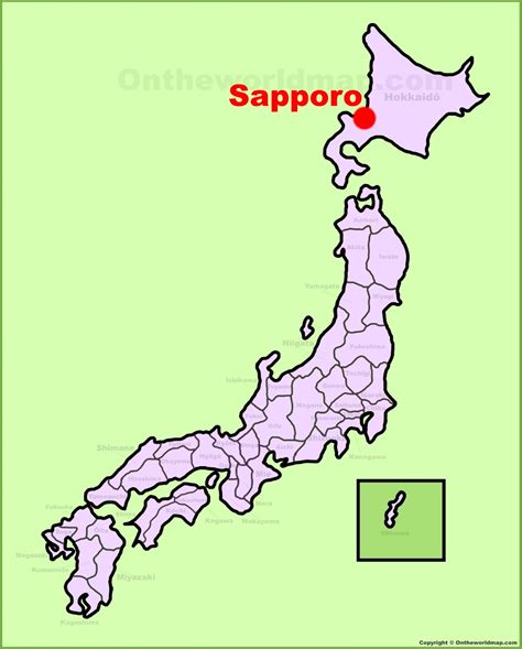 Sapporo from mapcarta, the open map. Sapporo location on the Japan Map