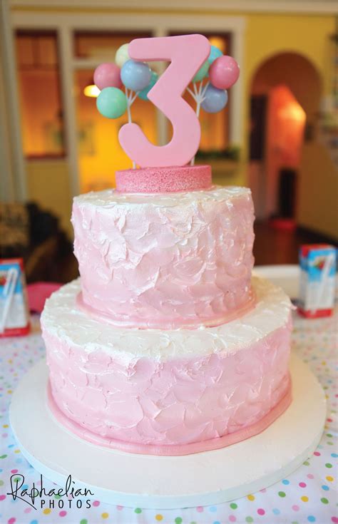 3 Year Old Birthday Cake For A Girl 3rd Birthday Cakes For Girls 3 Year Old Birthday Cake