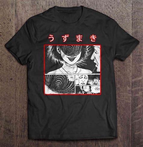 Junji Ito Uzumaki T Shirts Teeherivar