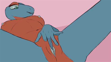 Rule 34 169 2d Animated Anthro Blue Body Blue Nipples Blue Pussy