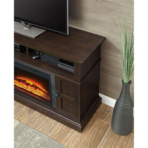 Tv Stand Entertainment Center Electric Fireplace Heater Remote