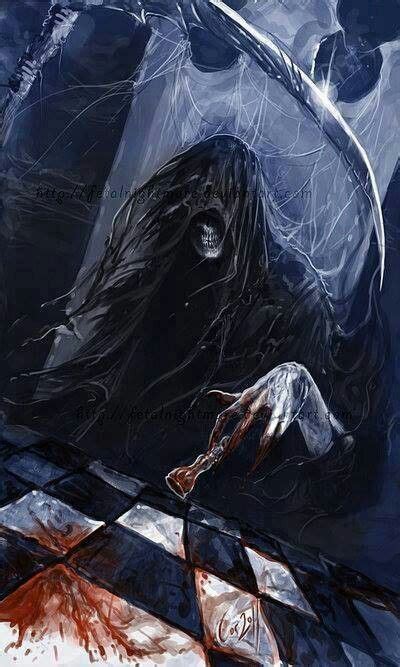 Deadly Moves Grim Reaper Art Dark Fantasy Art Grim