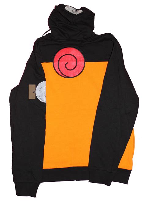 Naruto Shippuden Mens Zip Up Hoodie Simple Costume Hoodie Ebay