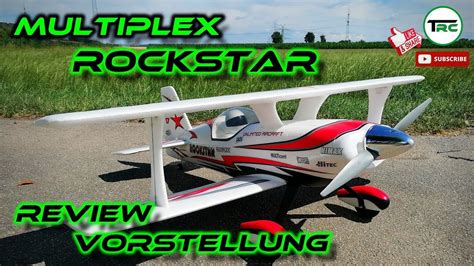 Multiplex Rockstar Rc Doppeldecker Vorstellung Erstflug Review