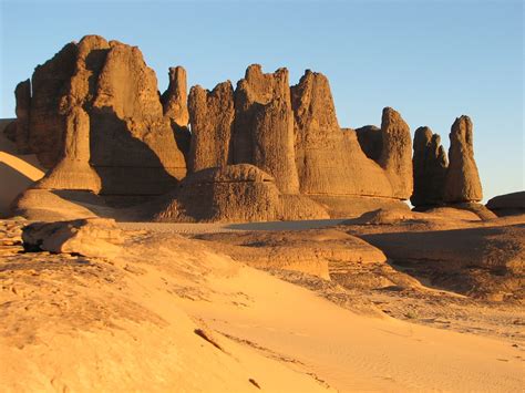 The Tassili Najjer Is A Mountain Range In The Algerian Section Of The