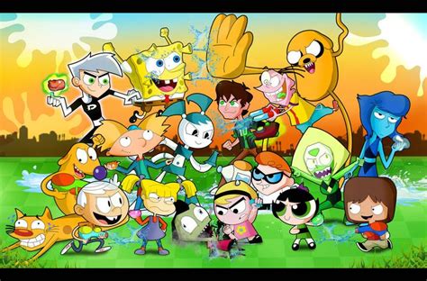 Nickelodeon Vs Cartoon Network 2 Water War By Deviantart