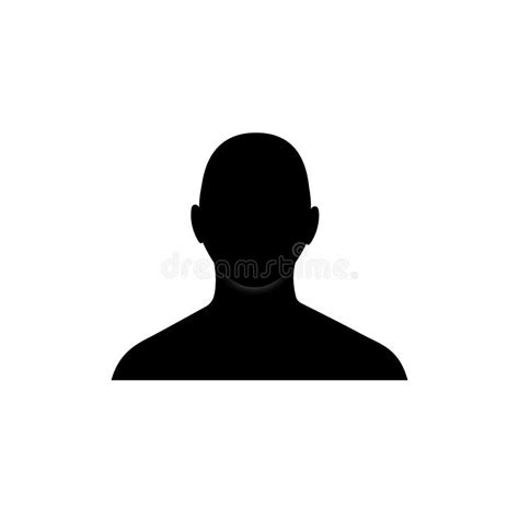 Anonymous Male Face Avatar Stock Vector Illustration Of Shadow