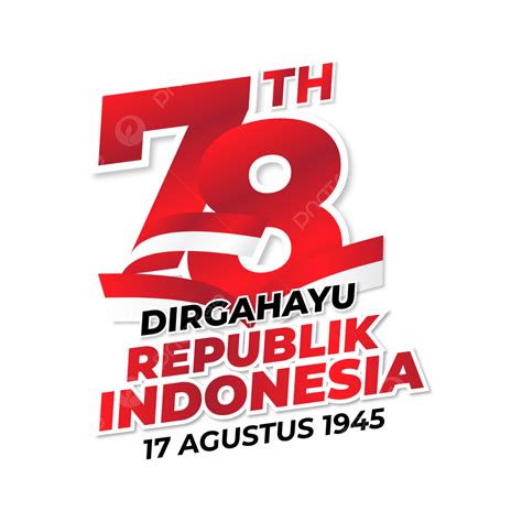 Logo Th Hut Ri Warna Merah Vektor Hut Ri Selamat Indonesia Png Sexiz Pix Sexiz Pix