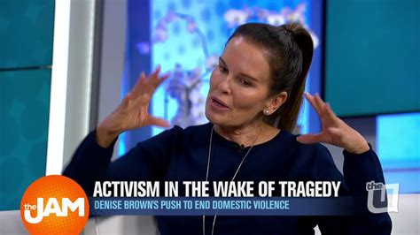 A Conversation With Denise Brown On Domestic Violence Youtube