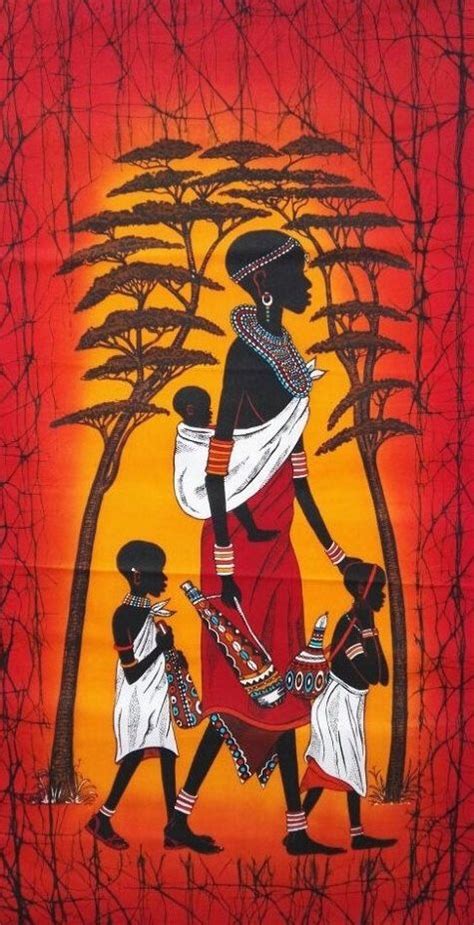 Pin by Lej on 그림 African paintings African art paintings Africa art