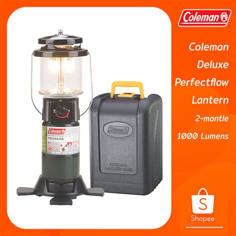 Coleman Deluxe Perfectflow Lantern 2 Mantle 1000 Lumens With Case