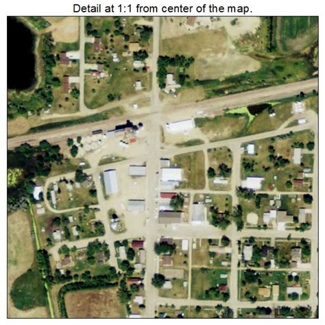 Aerial Photography Map Of Rutland Nd North Dakota